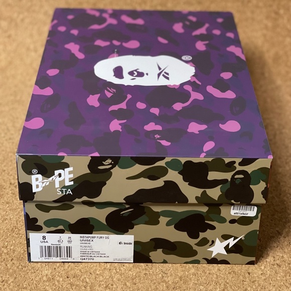 BAPE x InstaPump Fury OG "Multi Camo" - Picture 7 of 10
